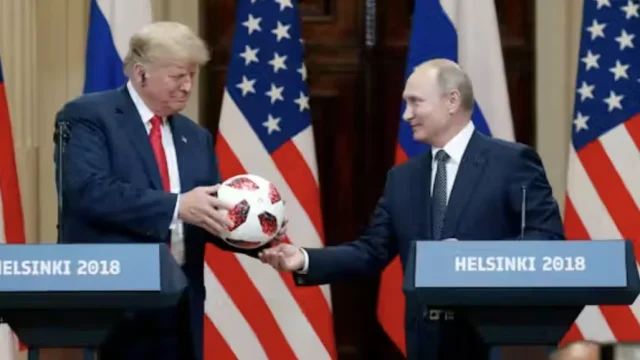 Donald Trump e Vladimir Putin simbolo dei rapporti geopolitici tra Washington e Mosca
