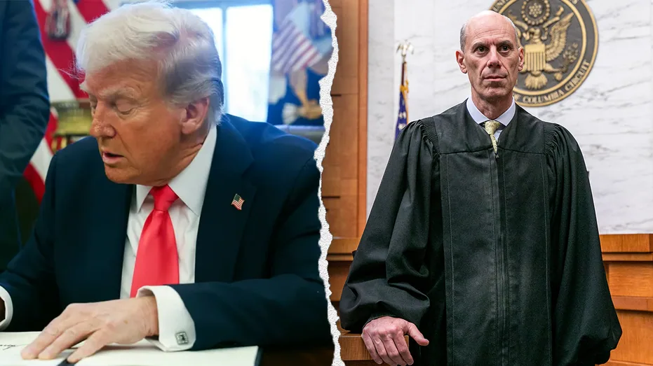 Donald Trump e un giudice federale in contrasto, simbolo del conflitto tra potere esecutivo e giudiziario negli Stati Uniti