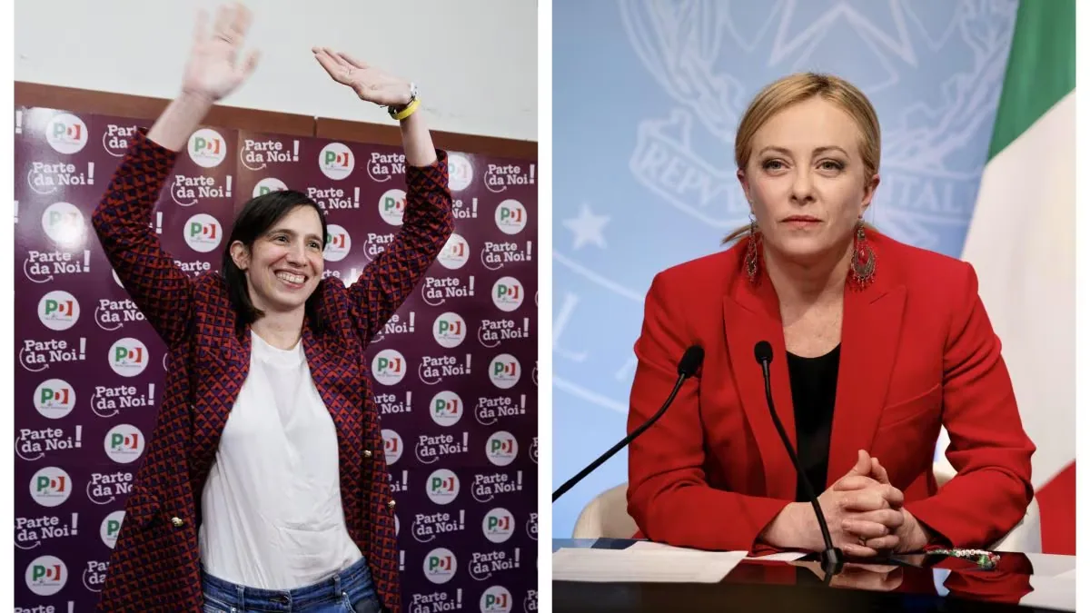 Elly Schlein e Giorgia Meloni a confronto sulle politiche per l’Ucraina e il ruolo dell’Italia nel contesto europeo.