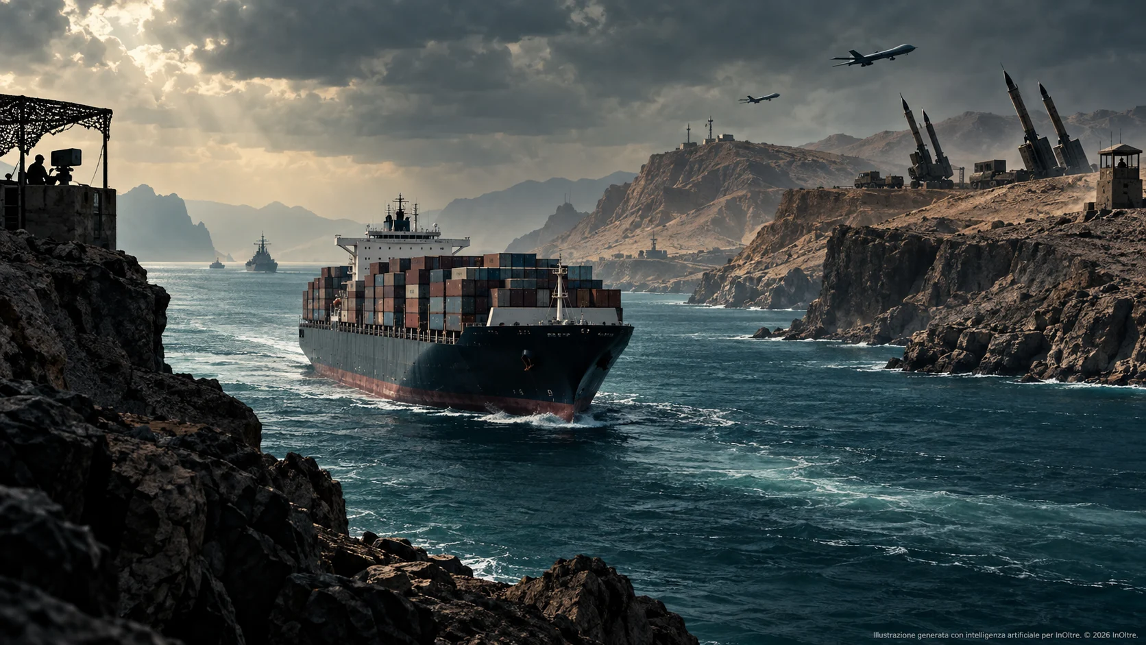 Hormuz è petrolio, Bab el-Mandeb è commercio: la differenza che divide l’Occidente