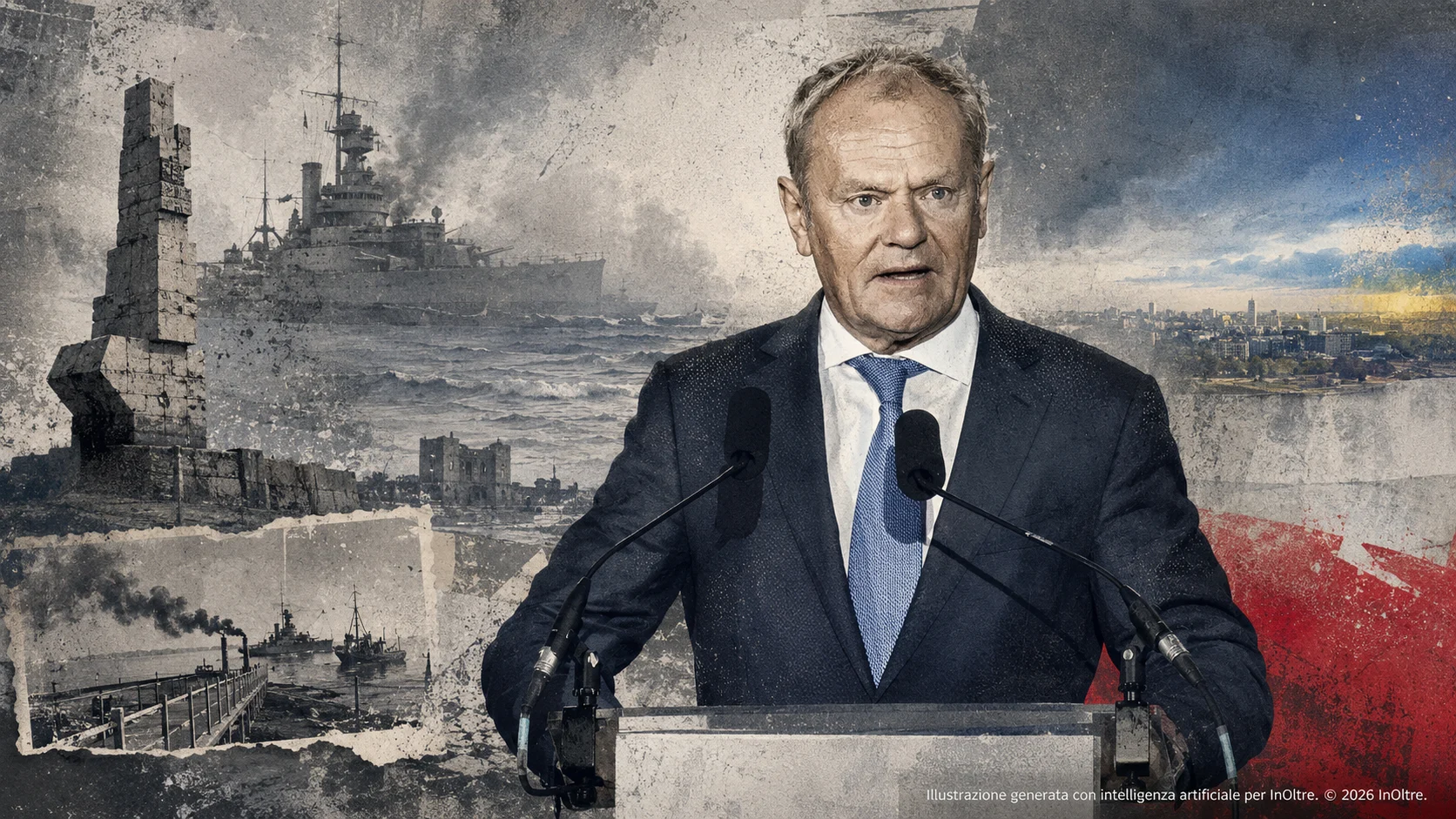 Il monito di Donald Tusk che viene dalla storia: "Non lasciamo l'Ucraina da sola"
