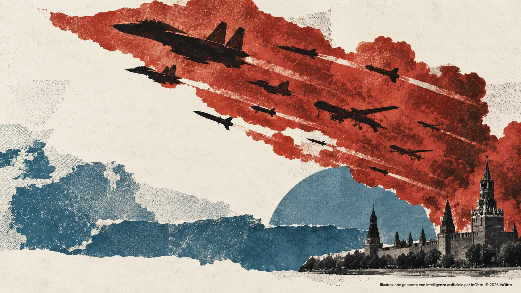La guerra non la crea chi la racconta