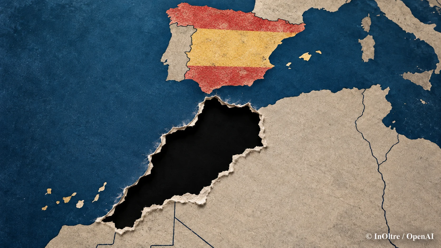 La misteriosa scomparsa del Marocco dalle mappe del governo spagnolo