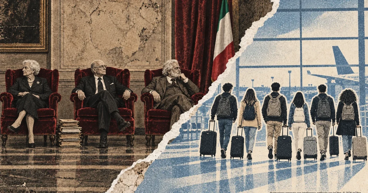 L'Italia, un sistema che protegge rendite e anzianità ed esporta i talenti migliori