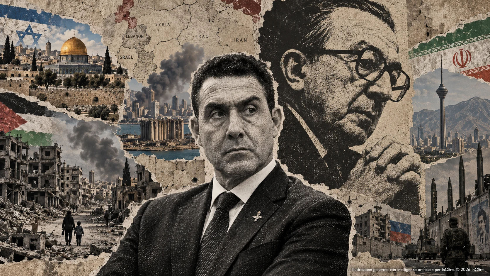 Nostalgia di Andreotti, fiducia in Putin: il Medioriente di Vannacci
