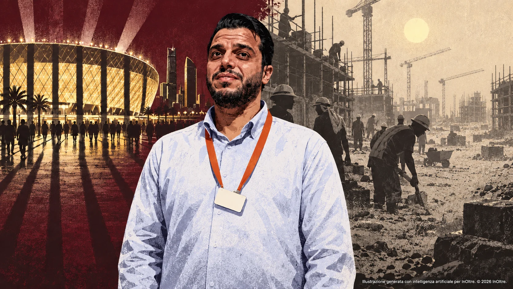 Svelò lo sfruttamento dietro i Mondiali in Qatar: arrestato Abdullah Ibhais