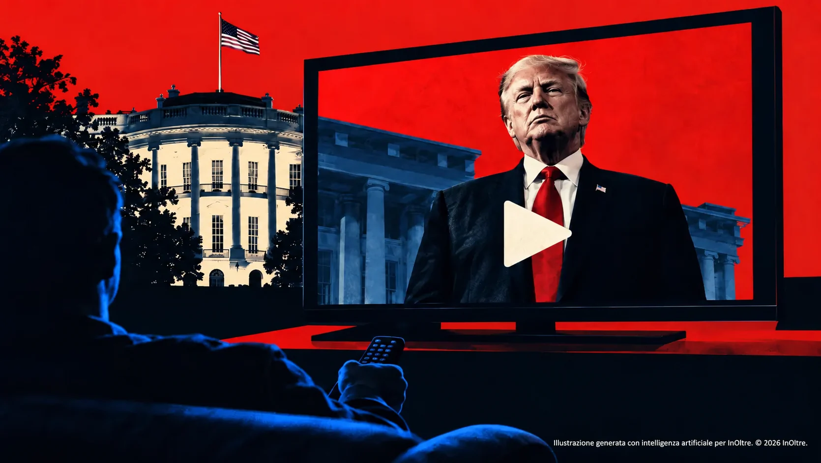 Trump TV: quando il potere diventa il proprio media
