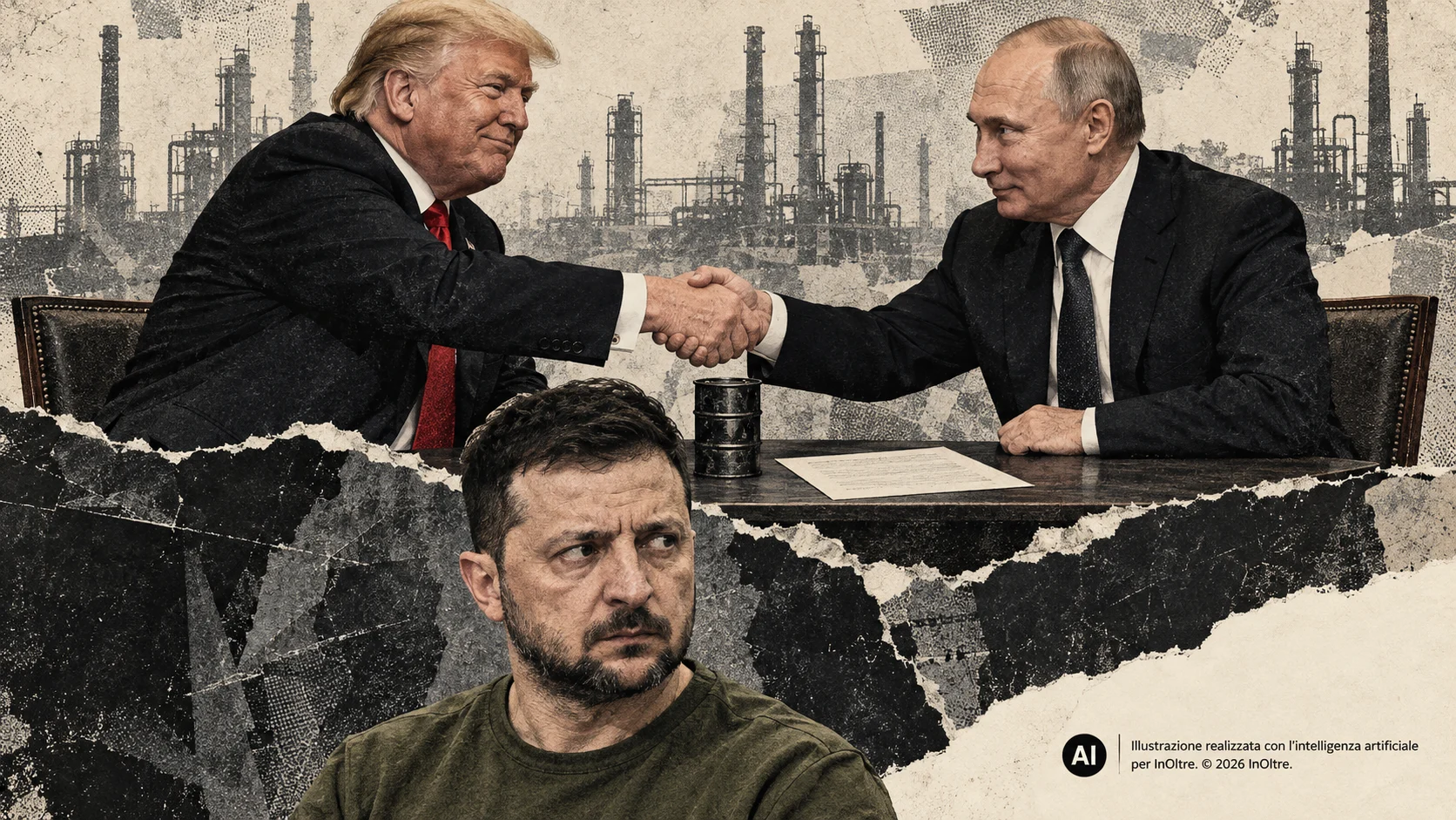 L'accordo di Trump non abbassa i prezzi del gasolio. Colpisce solo Zelensky